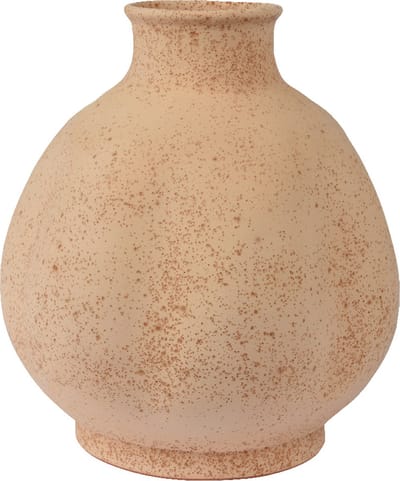 Decoris vaas kruik model - terracotta - lichtbruin - 36 x 23 x 30 cm - vintage