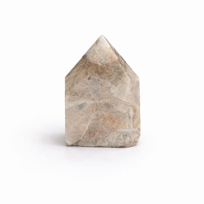 Gepolijste edelsteenpunten - Matrix met toermalijn (ongeveer 5-6 stuks)