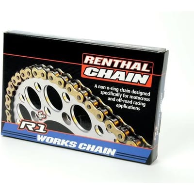 Chaîne moto van transmissie Renthal R1 Works 520
