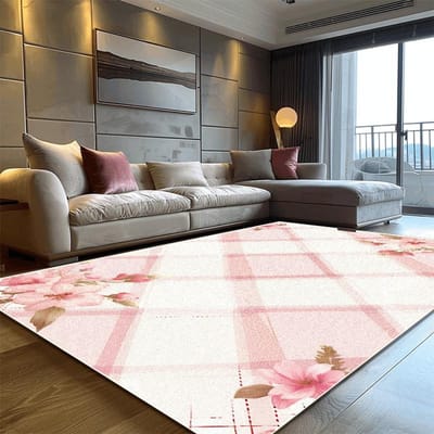 Modern Roze Geometrisch Tapijt voor Woonkamer Grote Oppervlakte Decoratie Huiskleden voor Slaapkamer Zacht Antislip 200x300 Lounge Bankmat 80*160cm