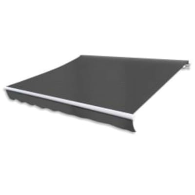vidaXL - Luifel - uitschuifbaar - gemotoriseerd - 600 - cm - antraciet