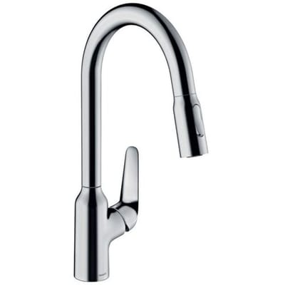 Hansgrohe Focus M42 - Keukenkraan M429-H220 met uittrekbare handdouche, chroom 71800000