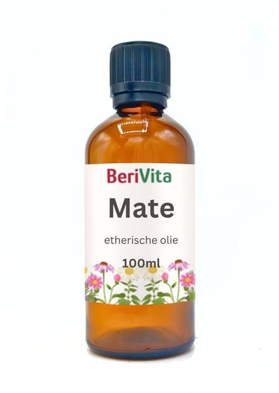 Mate Olie 100ml Druppelfles - Etherische Olie van Yerba Bladeren - Maté - Ilex