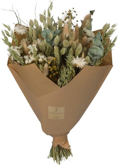 Plantenboetiek.nl | Droogboeket - Classic Bouquet - Natural - Ø30cm - 50-60cm hoog - Bloemen - Droogbloemen