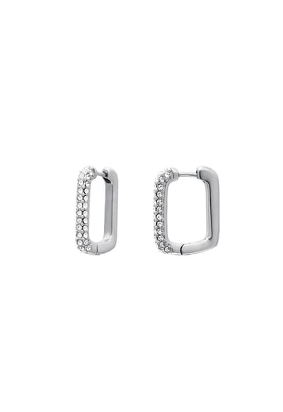 Jewels by Jenty | Yehwang | Oorbellen | Vierkant | zirkonia steentjes | Dames | Tieners | Voor haar
