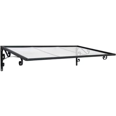 Palram | Canopia - Veranda- En Deurluifel Vega - Helder - Grijs - 200x200x252cm