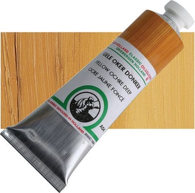 Old Holland Olieverf Yellow Ochre Deep A54 18ml