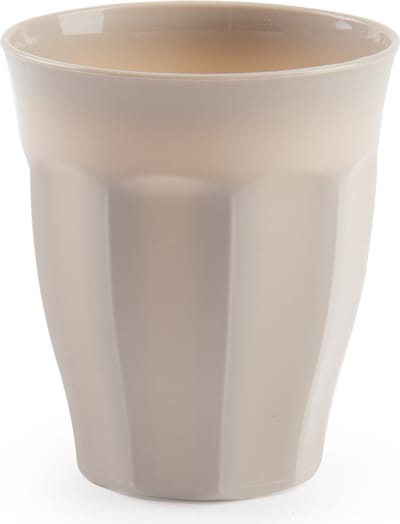 Plasticforte drinkglas - kunststof - beige - 250 ml - drinkglazen