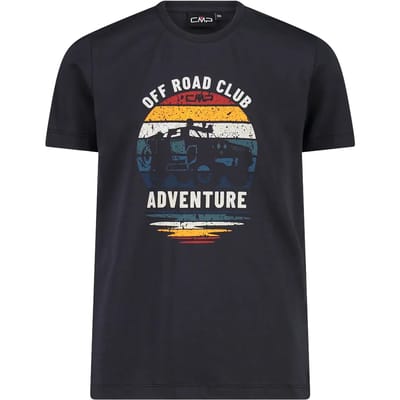 Cmp 34f7054 T-shirt Met Korte Mouwen Zwart 16 Years Jongen