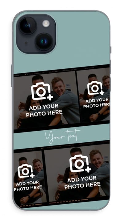 Gepersonaliseerd - Case Company® - Hoesje geschikt voor iPhone 14 Plus hoesje - Filmrol N°2 - Soft Cover Telefoonhoesje - Bescherming aan alle Kanten en Schermrand