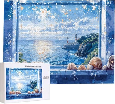 Legpuzzels Volwassenen - 3000 Stukjes - Ontspannend Spel - Nauwkeurig Gesneden - 122x80 cm - Zeezicht