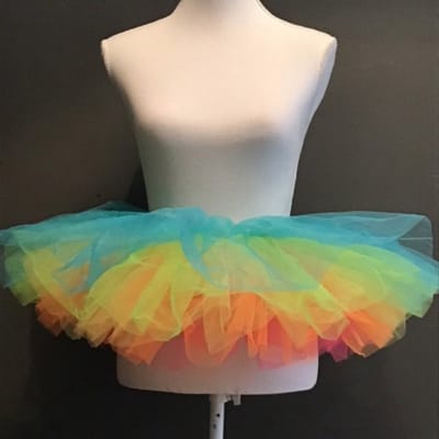 tutu - Ballerina regenboog