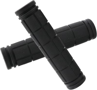 Antislip Fietshandgrepen - Stuur Rubber Handvatten Fiets - Veilig Fietsen - Ergonomisch Design - 22mm Diameter - Zwart