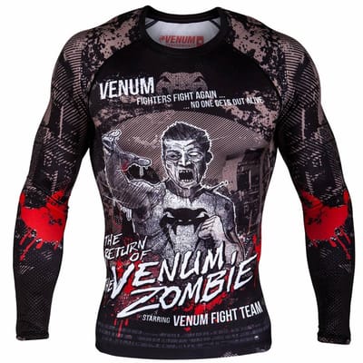 Venum Zombie Return Rash Guard L / S compressieshirt - XL