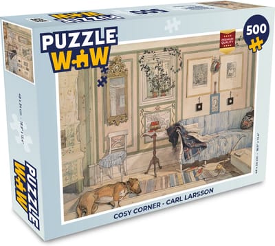 Puzzel Cosy corner - Carl Larsson - Legpuzzel - Puzzel 500 stukjes