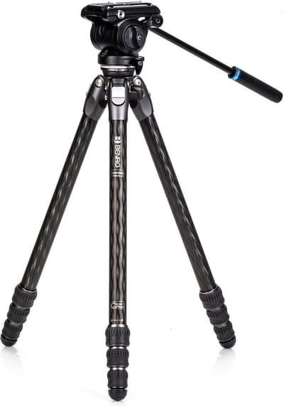 Benro Tortoise 24CLV+S4PRO Reisstatief - Lichtgewicht en Stabiel