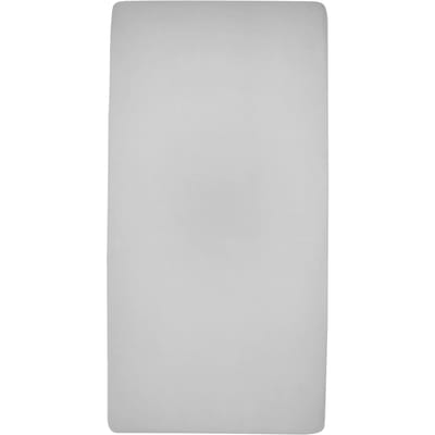 Meyco Baby Uni hoeslaken ledikant - light grey - 60x120cm
