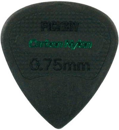 Pickboy GP200-075 0.75 mm Carbon Graphite Plectra 50-Pack Voor Elektrische Gitaar