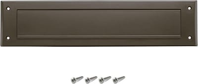 Tochtstopper Brievenbus - Klep Afsluiter - Energie Besparen - Voorkomt Stof en Ongedierte - 342mm x 80mm - Bruin