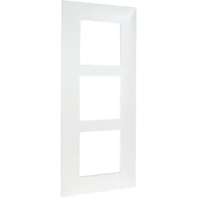 Legrand Vanela Next Drievoudige Afdekplaat Wit 57mm
