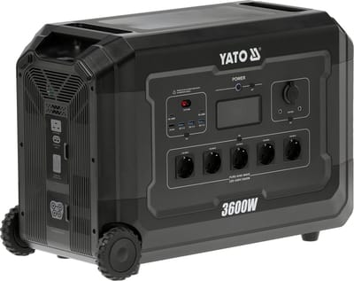 YATO 3600W Verrijdbare Powerstation (60000 mAh)
