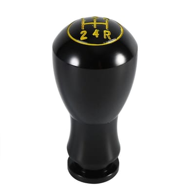 Allecto - Gear Shift Knob - Versnellingspook - Stijlvol design - Zwart - Handgreep - Verbeter je rijervaring - Geschikt voor auto