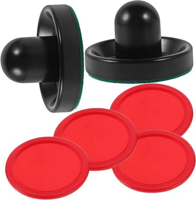 Airhockey Accessoires - Tafelspel Onderdelen - Familie Entertainment - Duurzaam Materiaal - 9 x 9 x 9 cm - Donkerblauw