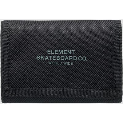 Element Co Trifold Portemonnee zwart