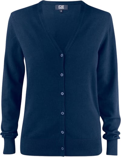 Cutter & Buck Oakville Cardigan Dames 355425 - Dark Navy - XS