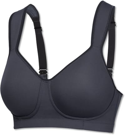 SCHIESSER Active bh (1-pack) - dames sport-bh antraciet