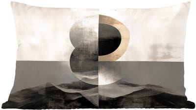 Sierkussens - Kussentjes Woonkamer - 60x40 cm - Cirkels - Schaduw - Abstract