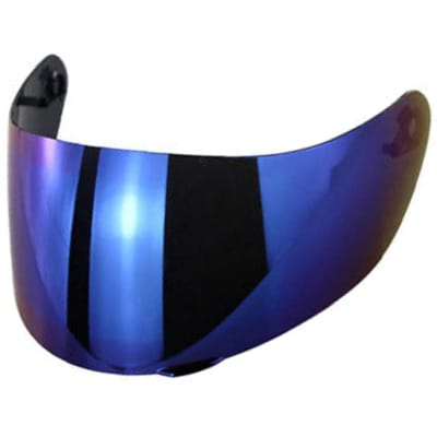 Motorhelm Windscherm Vizier Volledig Gezicht Vervanging voor K3SV K5 Moto Helm blue colorful
