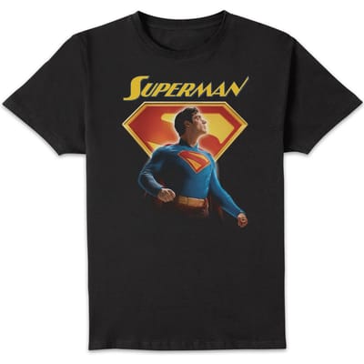 DC Comics Superman Man Of Steel Unisex T-Shirt - Black - S