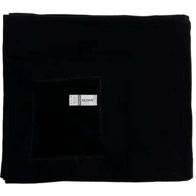 Heavy Blend Fleece Stadium Blanket - Black - One Size
