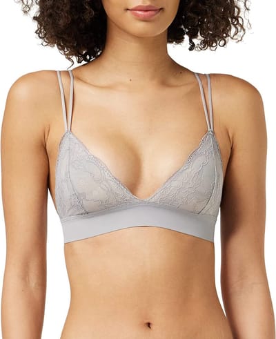 MAGIC Bodyfashion Dream Bralette Lace - Light Grey - Maat S