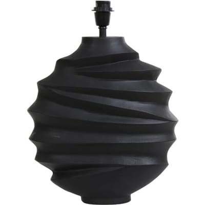 Light & Living Sharon Lampvoet - Zwart - 39x13x51 cm