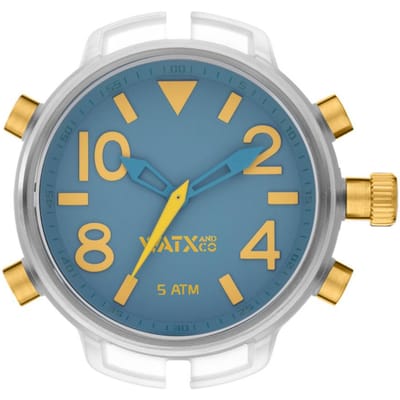 Horloge Watxandco Rwa3748. Doos, Kleur Blauw. Uniseks. gray
