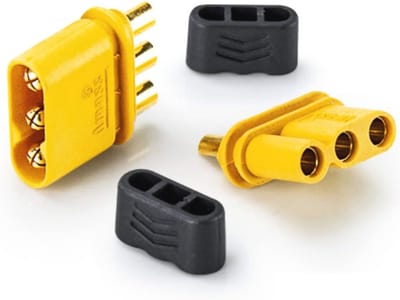 Premium 3-polige gouden stekker voor multirotor borstelloze motoren - Hoge stroom 30A