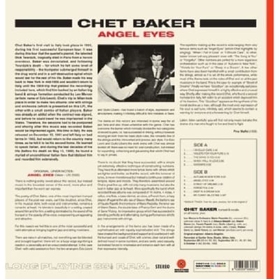 Chet Baker - Angel Eyes (Red LP)