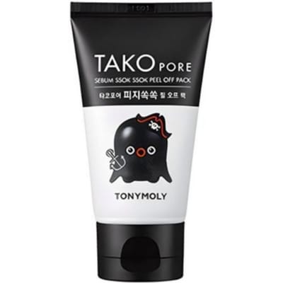 TONYMOLY Tako Pore Sebum Control Peel Off Masker 60ml black
