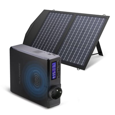 ALLPOWERS S200 draagbare powerbank 200W 154Wh - S200 +SP020 Zonnepaneel 60W