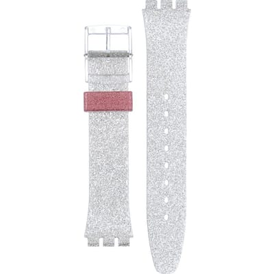 Swatch Plastic - Originals Medium (34mm) /Access/Solar/Musicall/Stop - G/SK/SL/SR/SS/SO28 ASO28Z108 Star Mom - Special edition Horlogeband