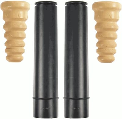 Stofbeschermingsset Schokdemper - Beschermingskit - Achteras Bescherming - Gelegeerd Staal Materiaal - 64 cm