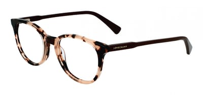 Longchamp LO2608 N Pink tortoise 49/19/140 WOMAN Brilmonturen