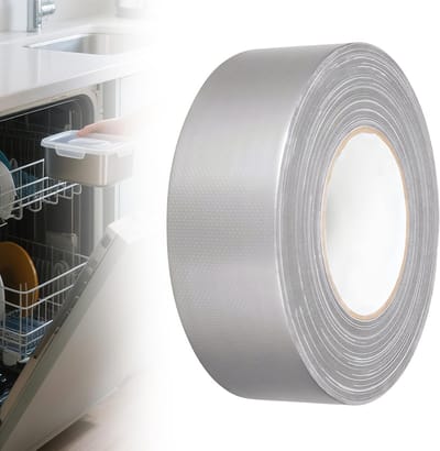 Stoomschermfolie voor vaatwasser, warmte- en stoombescherming, 20 m x 80 mm, universele beschermplaat voor vaatwassers, hittebestendig en duurzaam