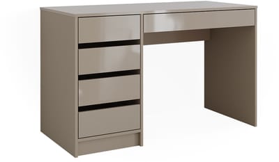 Vicco Sherry Bureau – 55 x 120 cm met laden Grijs hoogglans