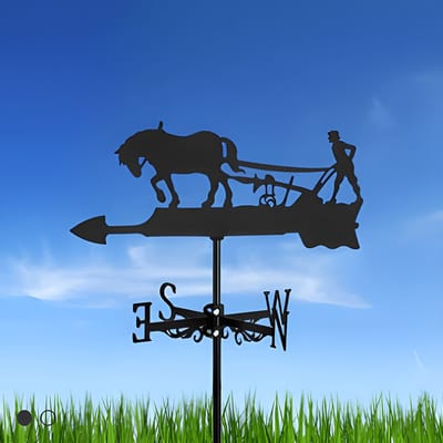 Metalen Windspinner met Dierenmotief - Smeedijzeren Tuin Decoratie voor Buiten - Ornament voor Daktuinen & Binnenplaatsen-Landbouwgrond-Belle‘s product-Belle's product