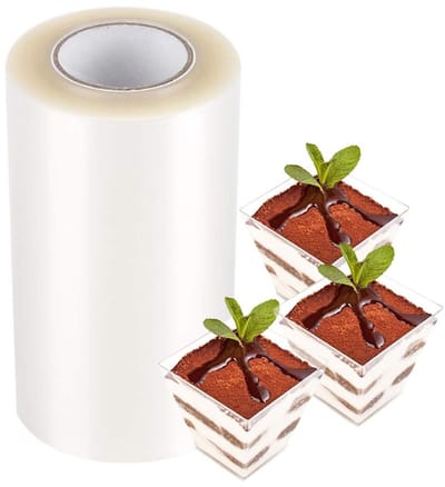 Dailygoods- Taarthalsbanden 8 cm x 10 m - Transparant Taartmembraan - Voedselkwaliteit PP - Mousse Taartdecoratie - Chocoladedecoratie - Milieuvriendelijk en Veilig
