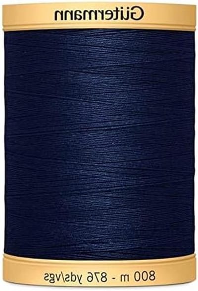 Naaigaren Katoen - Katoenen Draad - Kleding Maken - 100% Natuurlijk - 800 Meter - Lichtblauw