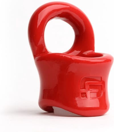 Sport Fucker - Baller - Cockring en Ballstretcher - TPE - Rood